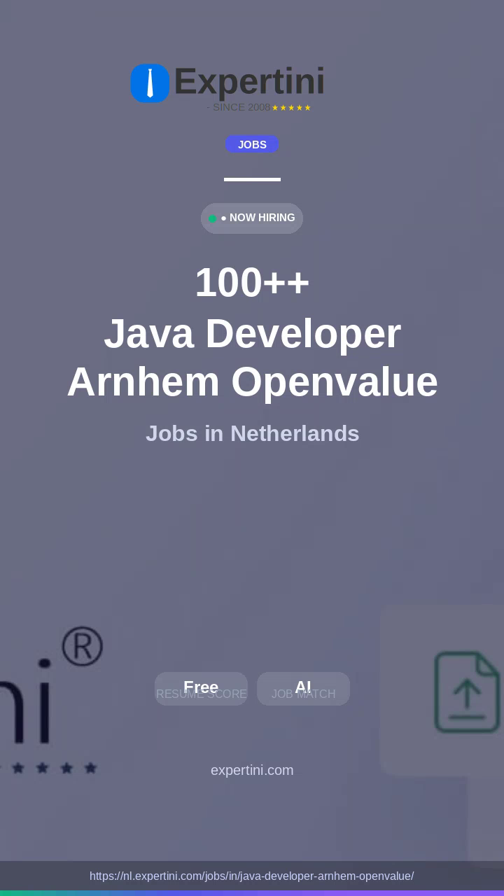 2,933+ Java Developer Arnhem Openvalue Jobs in Netherlands — Top Companies Hiring September 2026
